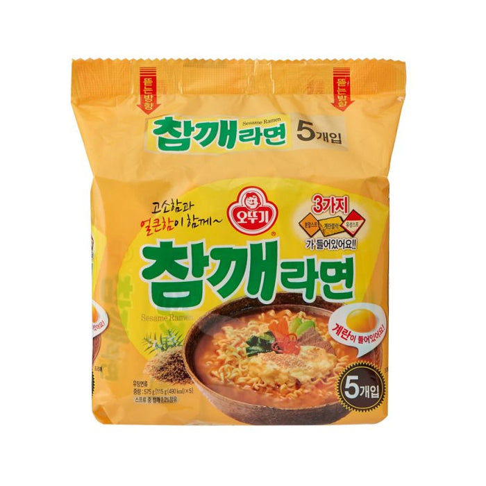 [Ottogi] Sesame Ramen / 오뚜기 참깨라면 (5pks)