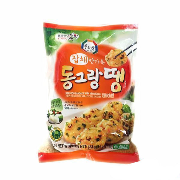 [Surasang] Seafood Pancake with Vermicelli / 수라상 잡채 동그랑땡 (16oz)