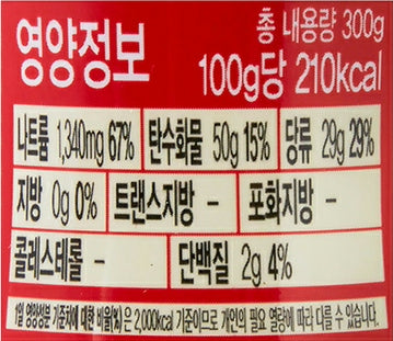 [Ottogi] Vinegared Hot Pepper Paste / 오뚜기 초고추장 (300g x2)