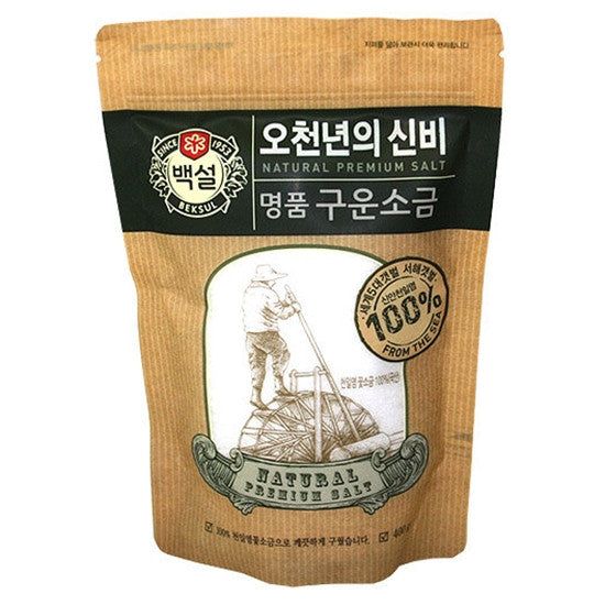 [Beksul] natural premium salt/백설 오천년의신비 명품 구운소금 (400g)