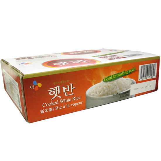 [CJ] Hetbahn Cooked White Rice / 햇반 (12ea/box)