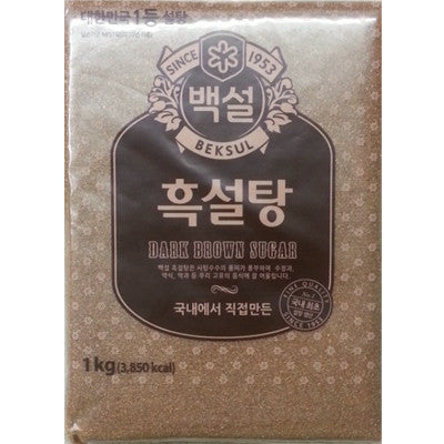 [Beksul] Dark Brown Sugar / 백설 흑설탕 (1kg)
