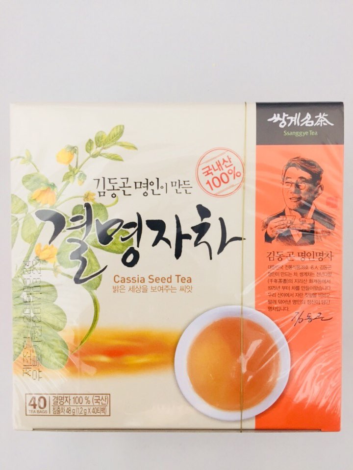 [Ssanggye] Cassia Seed Tea / 쌍계명차 김동곤 결명자차 (40tb)
