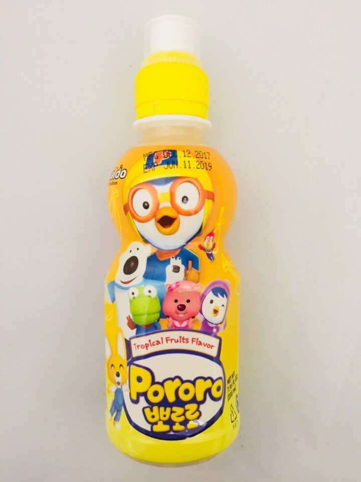 [PALDO] Pororo Tropical Fruits Flavor Drink / 팔도 뽀로로 드링크 열대과일  (7.95oz x6pk)