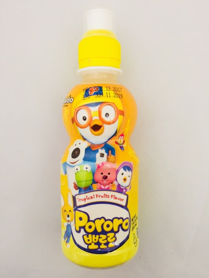 [PALDO] Pororo Tropical Fruits Flavor Drink / 팔도 뽀로로 드링크 열대과일  (7.95oz x6pk)
