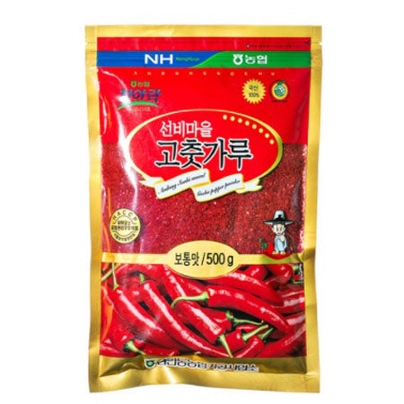 [NH-Namandong] Red Pepper Powder Mild - Coarse / 남안동 농협 선비마을 고춧가루 보통맛 - 김치용