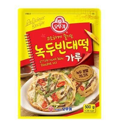 [Ottogi] Mung Bean Pancake Powder / 오뚜기 녹두 빈대떡 가루 (500g)