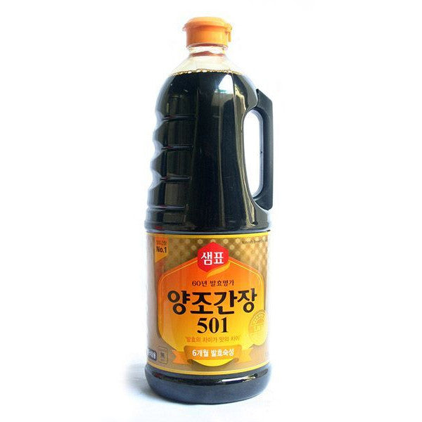 [Sempio] Naturally Brewed Soy Sauce / 샘표 양조간장 501 (1.8L)