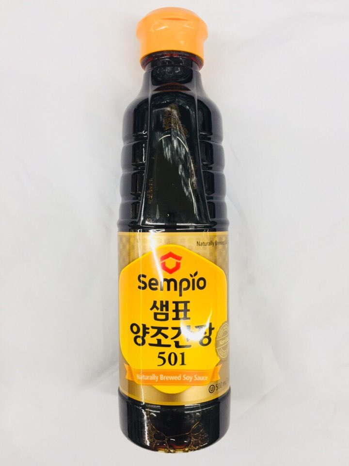 [Sempio] Naturally Brewed Soy Sauce 501 / 샘표 양조간장 501 (500ml)