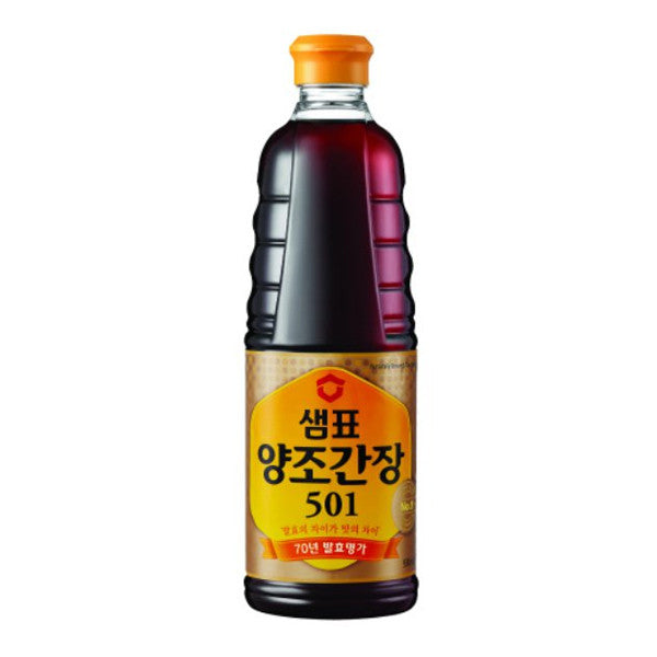 [Sempio] Naturally Brewed Soy Sauce 501/샘표 양조간장 501 (930ml)