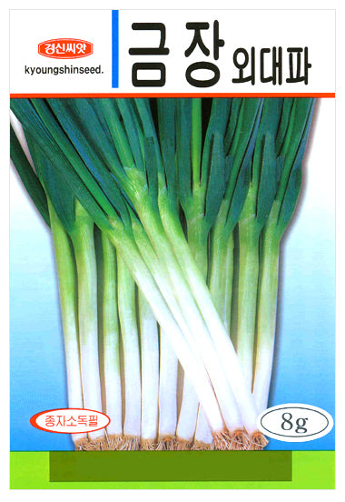 [KOREAN SEEDS] 금장 외대파 / Leek Seed