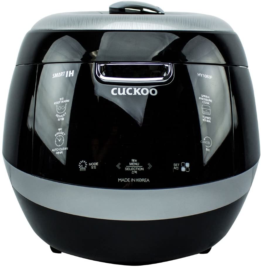 [Cuckoo] Pressure Rice Cooke (CRP-HY1083F)/쿠쿠 압력밥솥 (CRP-HY1083F) Black/Silve (10 People)