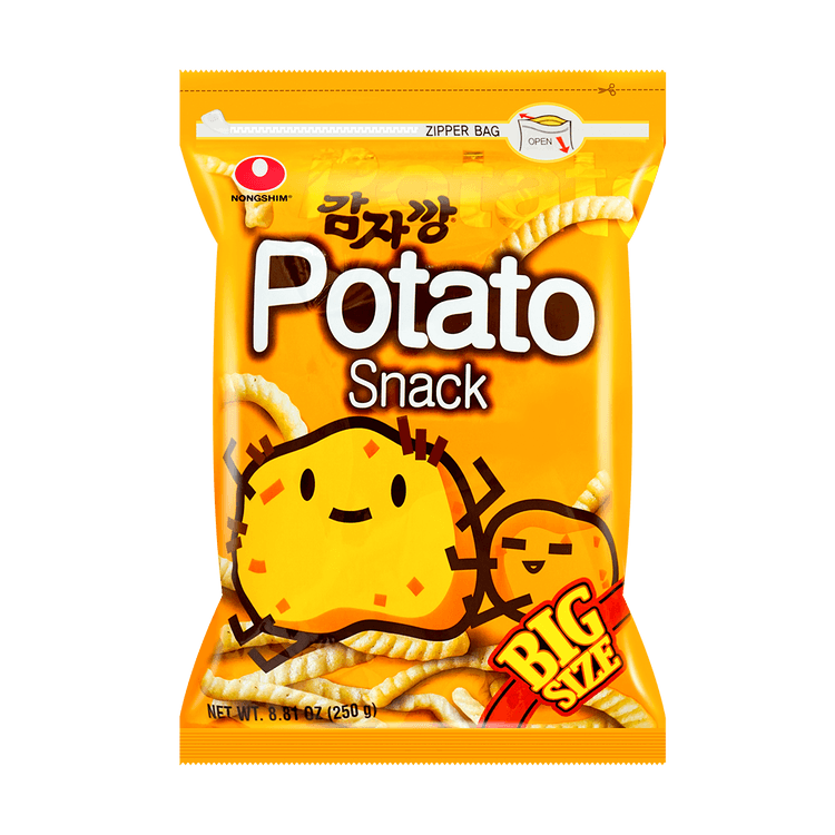 [Nongshim] Potato Flavored Snack / 농심 감자깡 (Big Size / 250g)