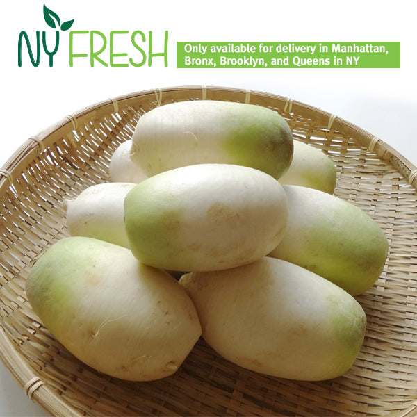 [H&Y] Korean Radish / 한국 무우 (1.5lb~2.5lb)