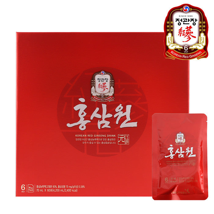 [Cheong-Kwan-Jang] Red Ginseng Drink / 정관장 홍삼원 (20ea or 60ea)