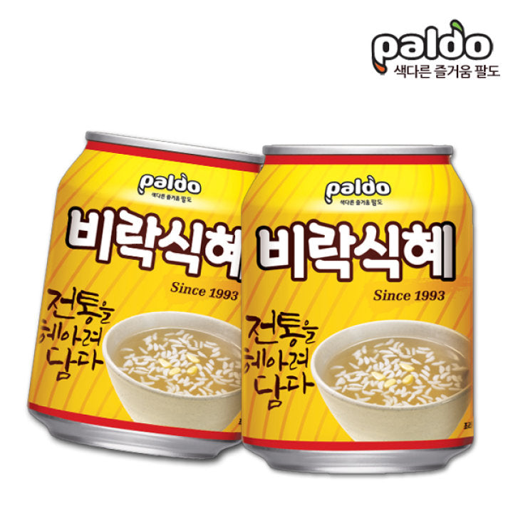 [Paldo] Shikhye Rice Punch / 팔도 비락 식혜 (6pk)