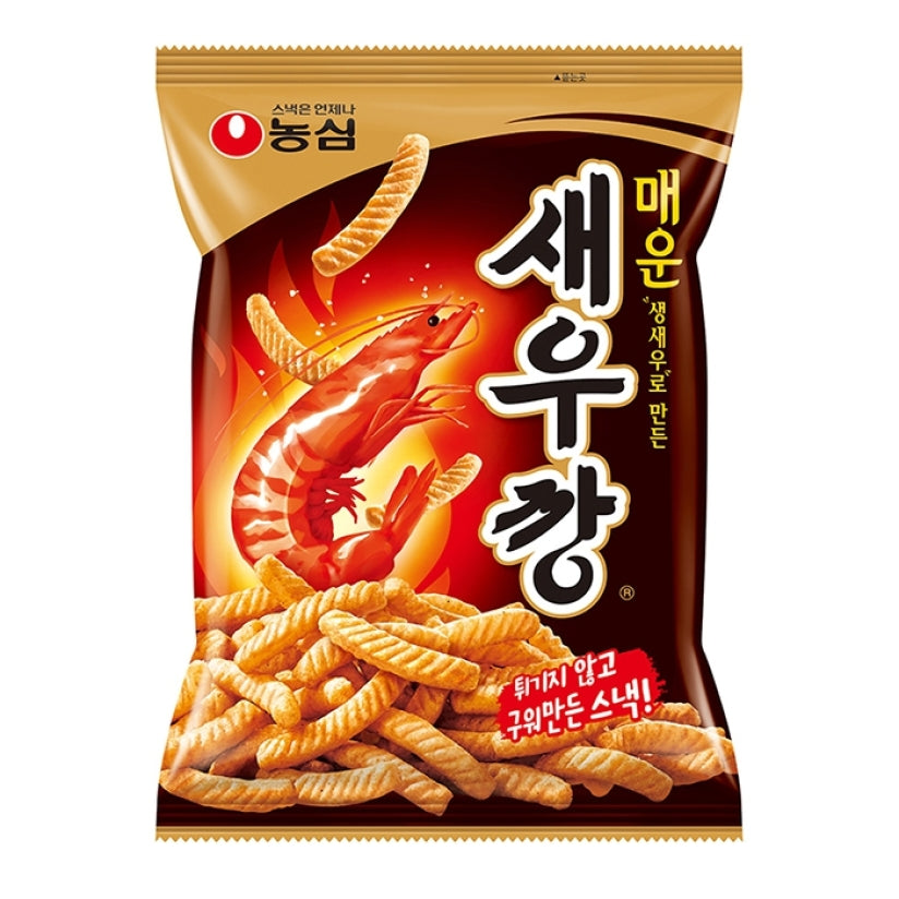 [Nongshim] Shrimp Crackers Spicy Flavor / 농심 새우깡 매운맛 (75g)