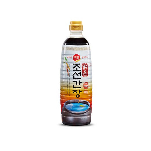 [Sempio] Naturally Brewed Soy Sauce for Soup/샘표 맑은 조선간장 (930ml)