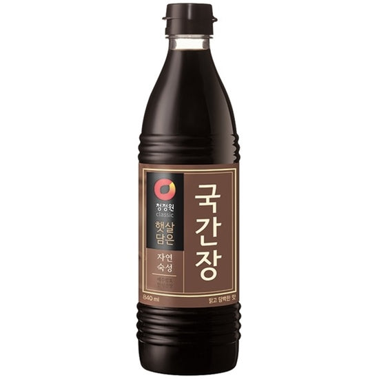 [Chungjungone] Soup Soy Sauce/청정원 햇살담은 자연숙성 국간장 (840ml)