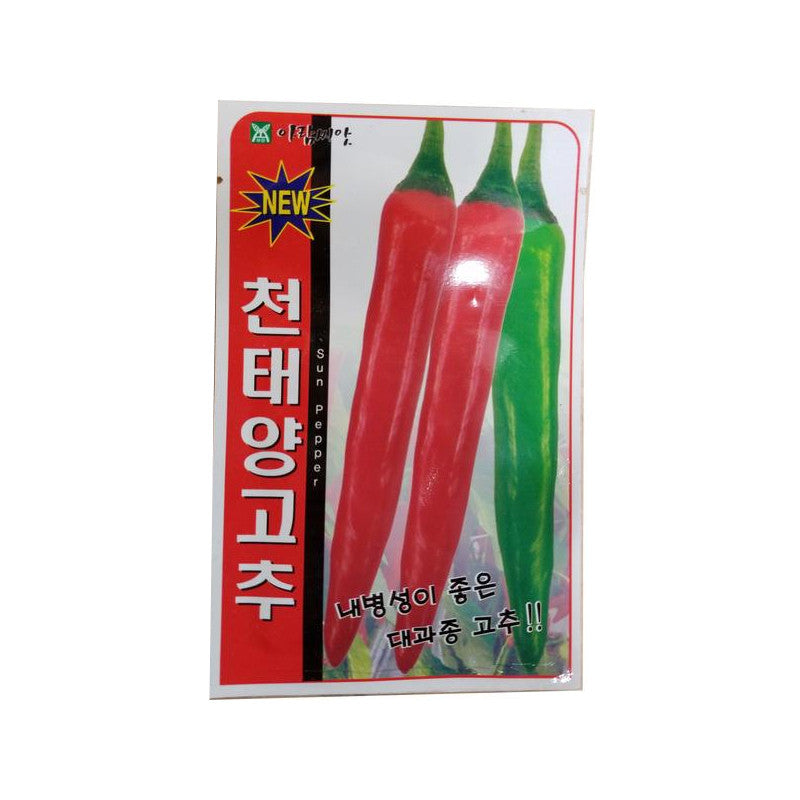[Korean Seeds] Chili Pepper / 한국 고추 씨앗 (4g)