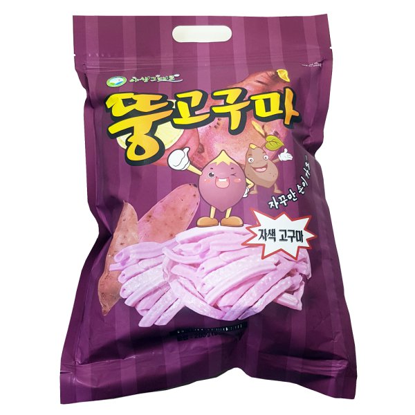 [Foodone] Sweet Purple Potato Snack / 푸드원 뚱고구마 자색고구마 칩 (200g)