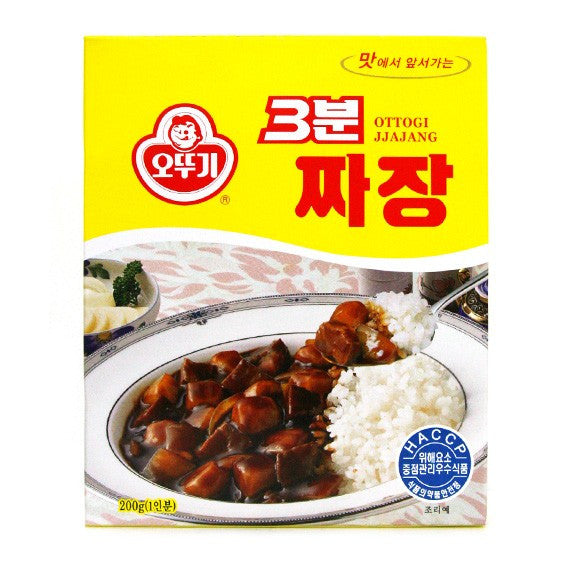 [Ottogi] 3Mins. Quick & Easy Jjajang / 오뚜기 3분 짜장 (200g)