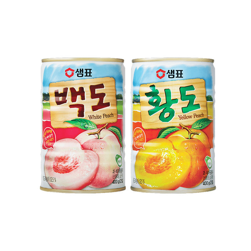 [Sampio] Yellow Peach / 샘표 황도 (400g)