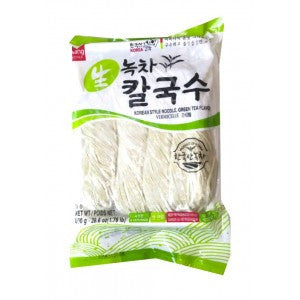 [Wang] Fresh Green Tea Noodle / 생 녹차 칼국수 (1kg)