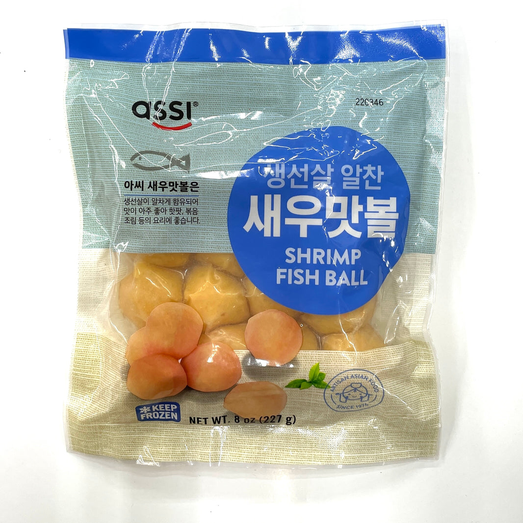 [Assi] Shrimp Fish Ball / 아씨 생선 살 알찬 새우맛 볼 (227g)