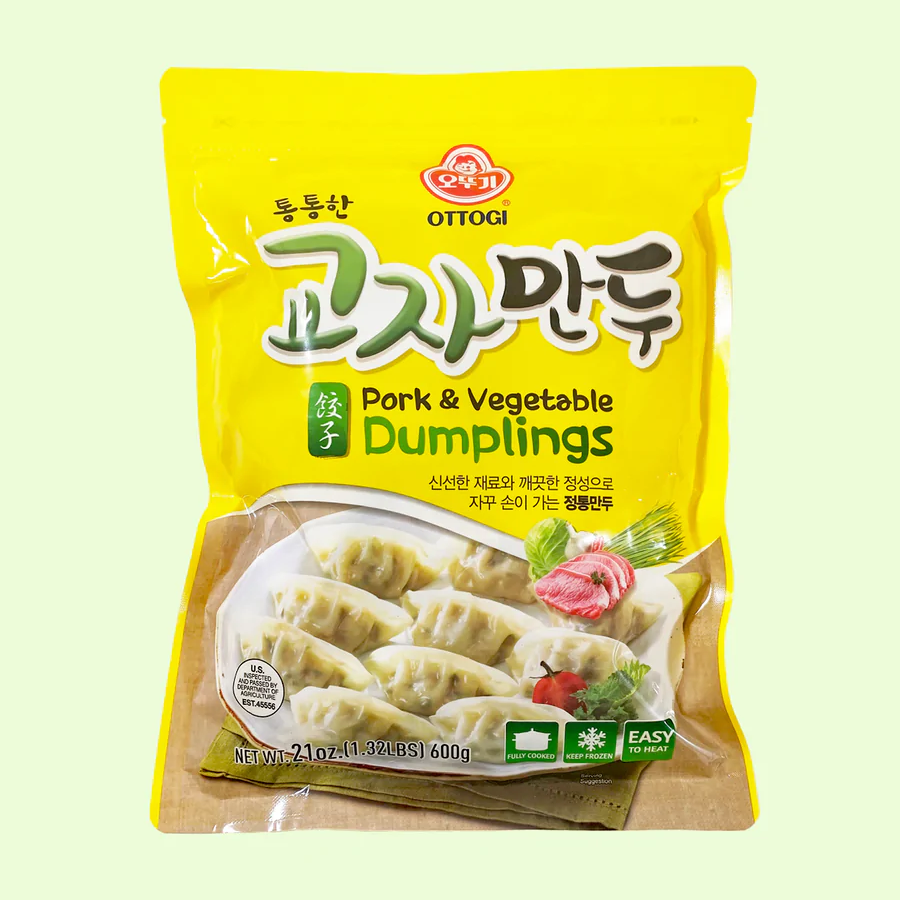 [Ottogi] Pork & Vegetable Dumpling / 오뚜기 통통한 교자 만두 (1.3lb)