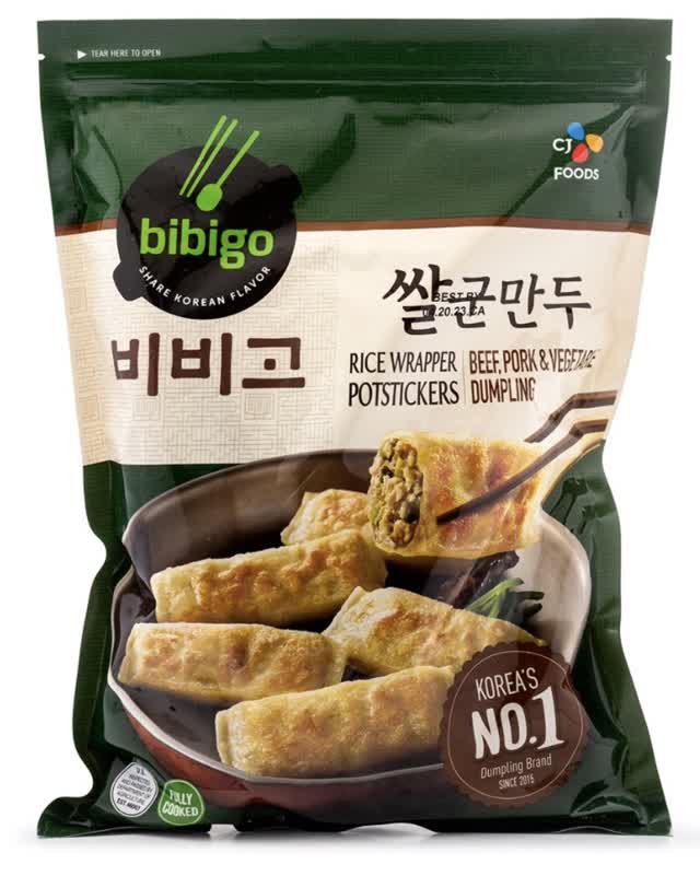 [CJ] Bibigo Rice Wrapper / 비비고 백설 쌀 군만두 (794g)