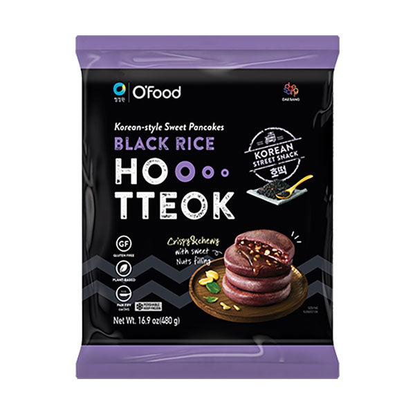 [O'food] Black Rice HoTteok / 오푸드 흑미 호떡 (16.9oz)