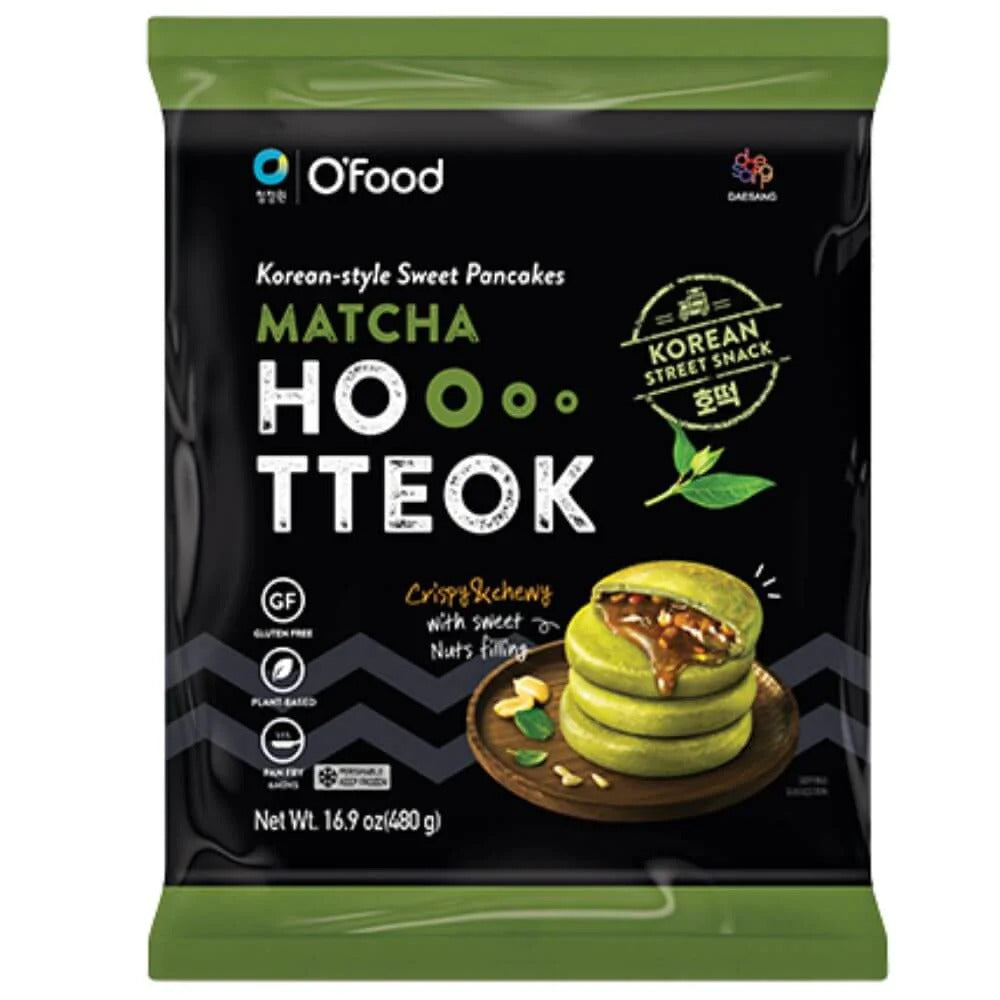 [O'food] Mach HoTteok / 오푸드 녹차 호떡 (16.9oz)