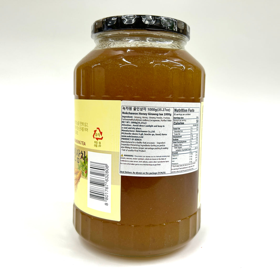 [Nockchawon] Honey Ginseng Tea / 녹차원 꿀 인삼차 (1kg)