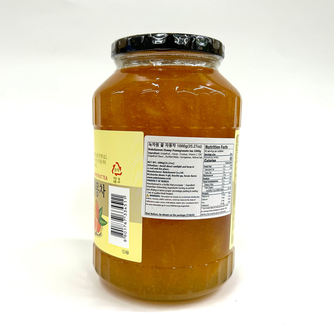 [Nockchawon] Honey Grapefruit Tea / 녹차원 꿀 자몽차 (1kg)