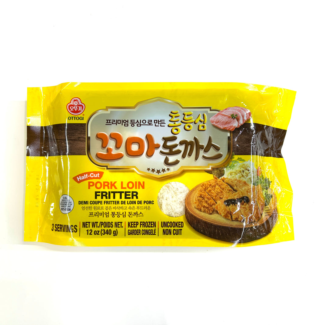 [Ottogi] Half Cut Pork Loin Fritter / 오뚜기 통등심 꼬마 돈까스 (340g)