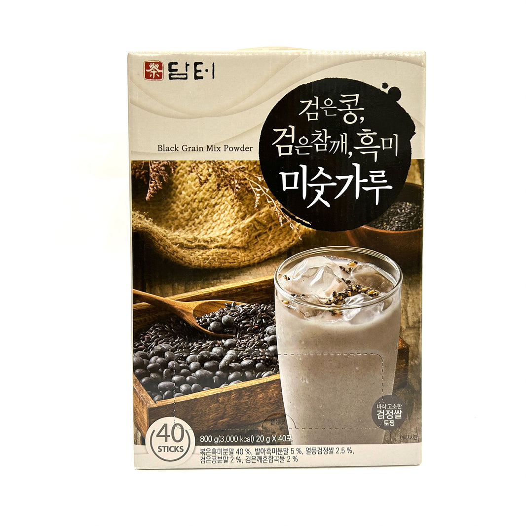 [Damtuh] Black Grain Mix Powder / 담터 검은콩, 검은참깨, 흑미 미숫가루 (12sticks/40sticks)
