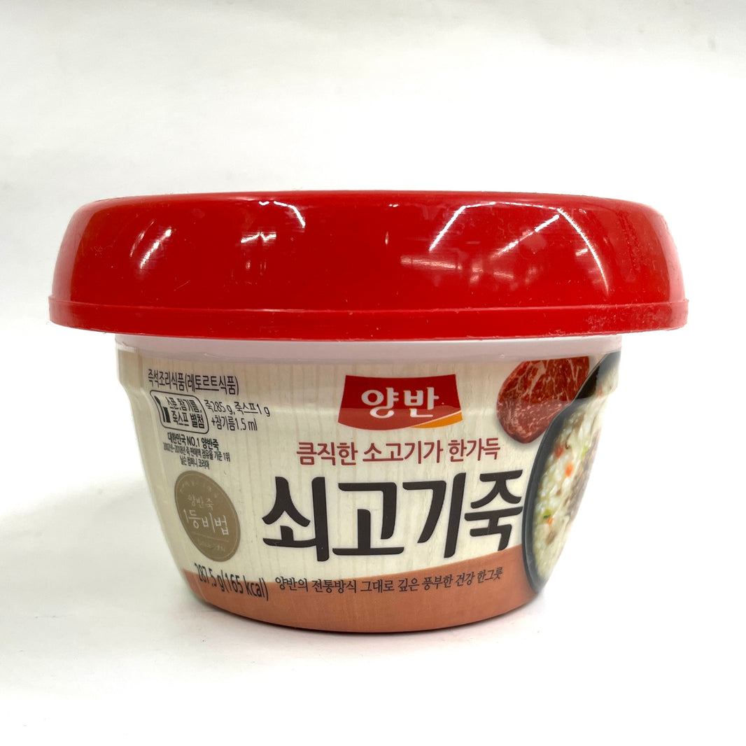 [Dongwon] Yangban Rice Porridge with Beef / 동원 양반 쇠고기 죽 (287,5g)