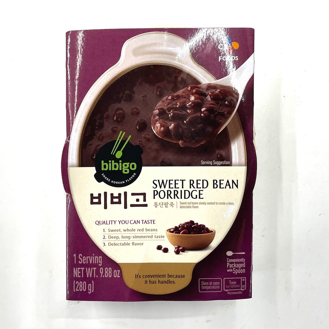 [CJ] Bibigo Sweet Red Bean Porridge / 비비고 통 단팥 죽 (280g)
