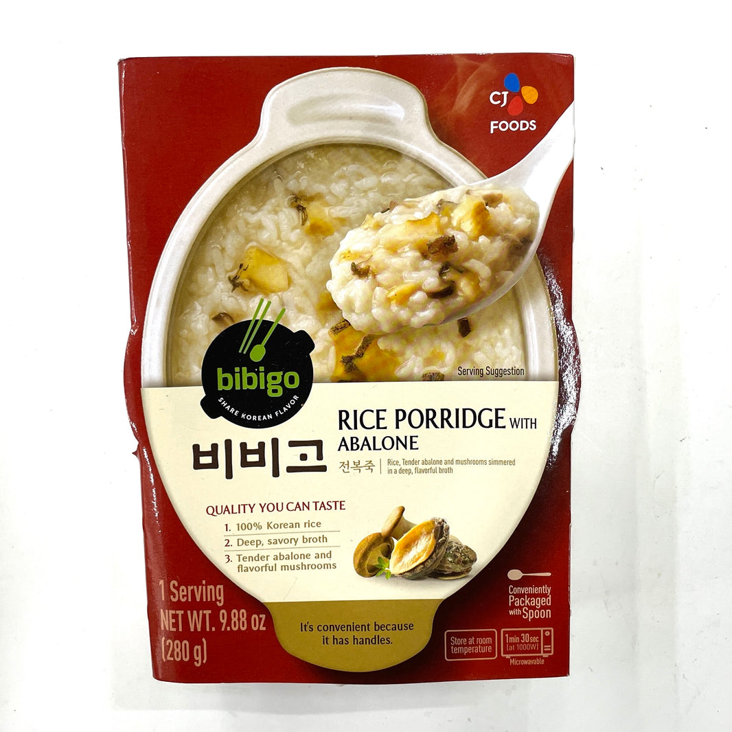 [CJ] Bibigo Rice Porridge w. Abalone / 비비고 전복 죽 (280g)