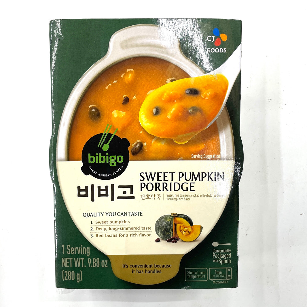 [CJ] Bibigo Sweet Pumpkin Porridge / 비비고 단호박 죽 (280g)