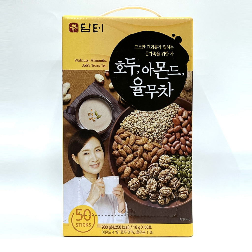 [Damtuh] Walnut Almond Job's Tears Tea / 담터 호두 아몬드 율무차 (15 or 50)