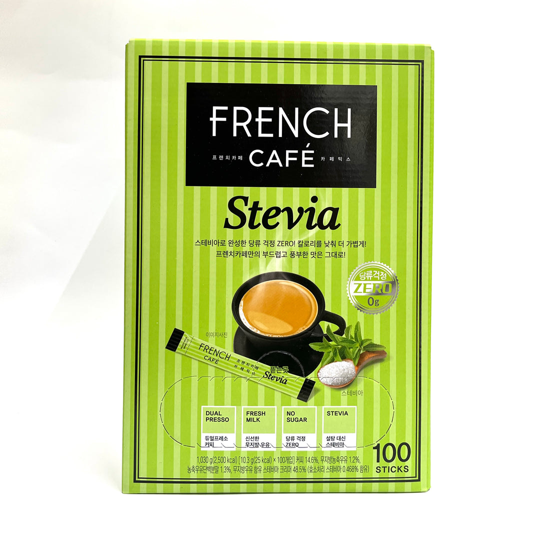 [Namyang] French Cafe Stevia Coffee Mix / 남양유업 프렌치 카페 스테비아 커피믹스 (100 sticks)