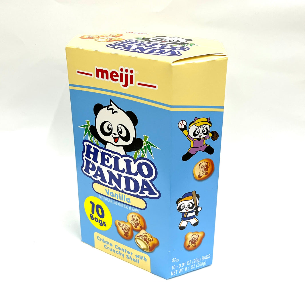 [Meiji] Hello Panda Snack Vanilla Flavor / 메이지 헬로 판다 과자 바닐라 맛 (10bags)