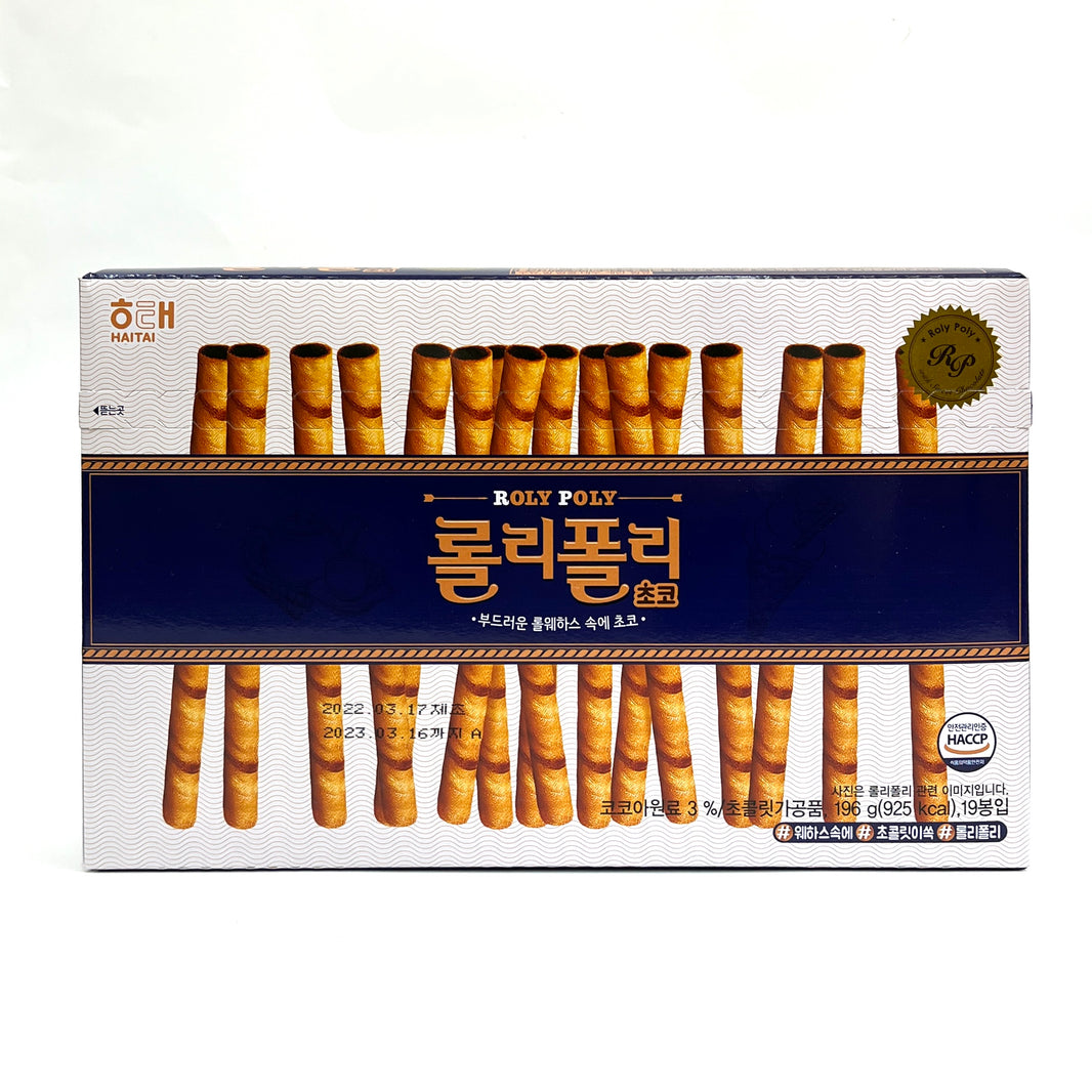 [Haitai] Roly Poly Choco / 해태 롤리폴리 (196g)
