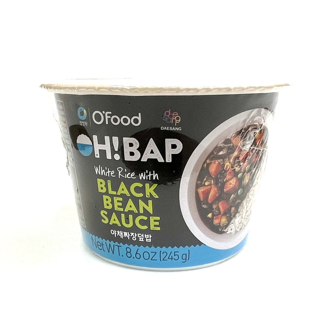 [O'food] Hi Bap Cooked White Rice Black Bean Sauce / 오푸드 하이밥 야채 짜장덮밥(245g)
