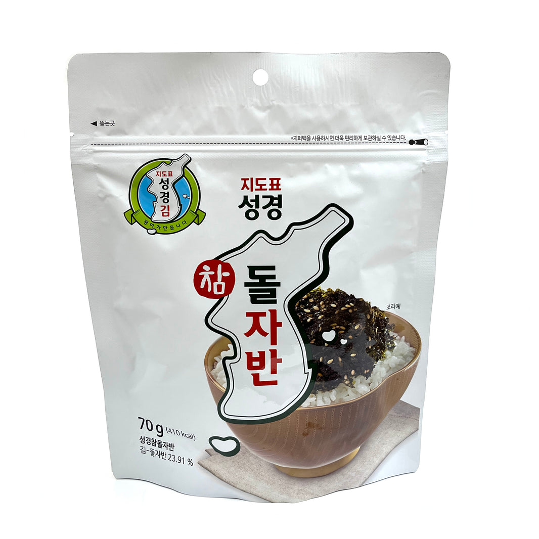 [SK] Seasoned & Salted Dried Seaweed / 성경 돌자반 (70g x 3pk)