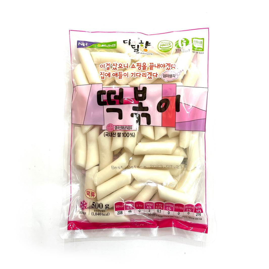 [Didilhyang] Rice Cake Stick Shape / 디딜향 떡볶이 떡 (500g)