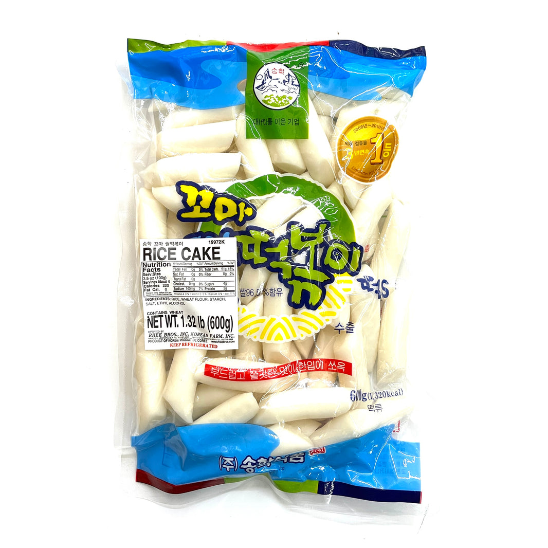 [Songhak] Small Tteokbokki Rice Cake / 송학 꼬마 쌀 떡볶이 떡 (600g)