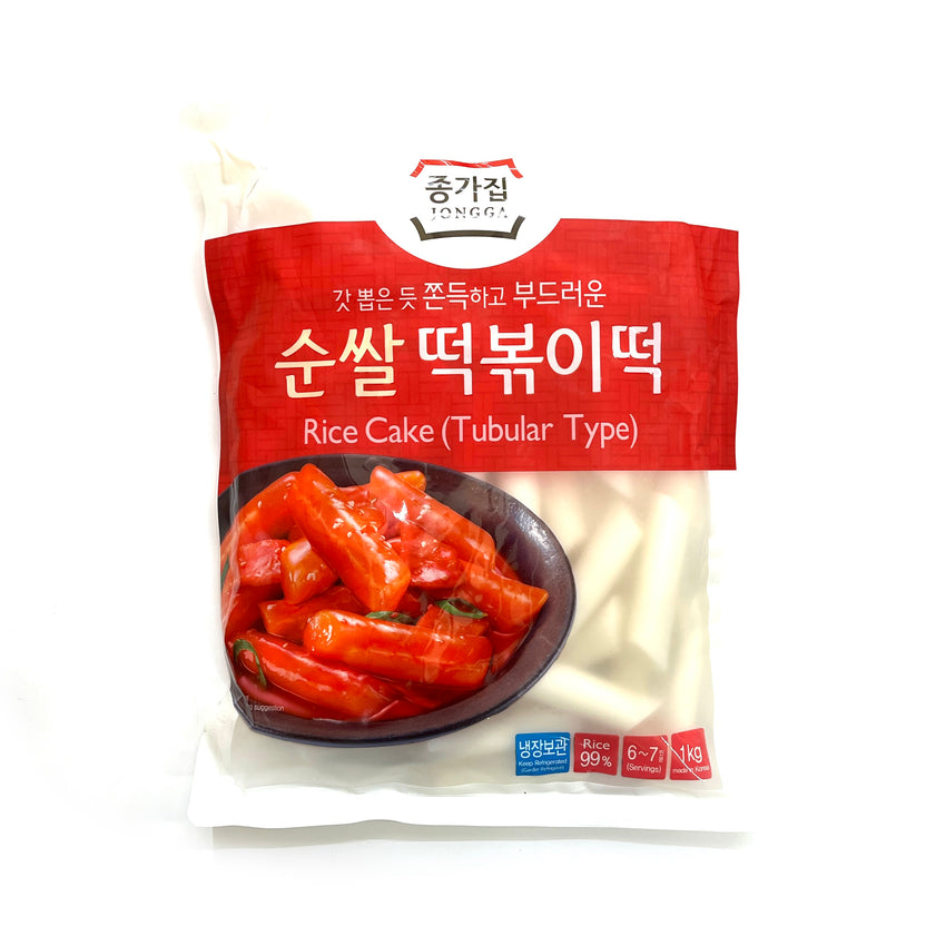 [Jongga] Rice Cake Tubular Type / 종가집 순쌀 떡볶이 떡